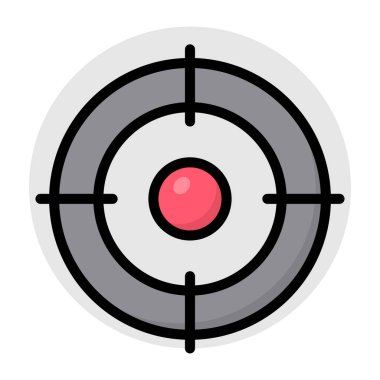 Odaklanmanın eşsiz tasarım simgesi