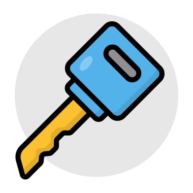 Premium download icon of key 
