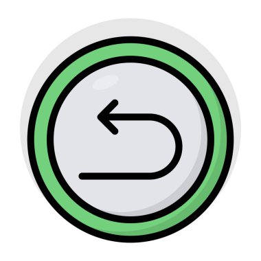 Sağ okun düzenlenebilir tasarım simgesi 