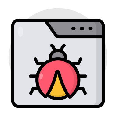 Web hatasının mükemmel tasarım simgesi