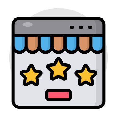 Web reytinglerinin eşsiz tasarım simgesi