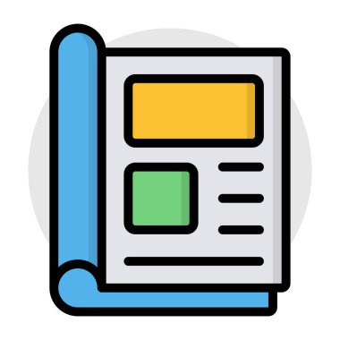        Sayfa tasarımının premium indirme vektörü 