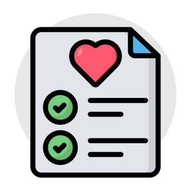 Aşk listesinin en iyi indirme simgesi 