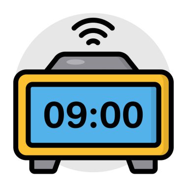 Akıllı saatin düzenlenebilir tasarım simgesi 