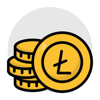 Litoinlerin düzenlenebilir tasarım simgesi