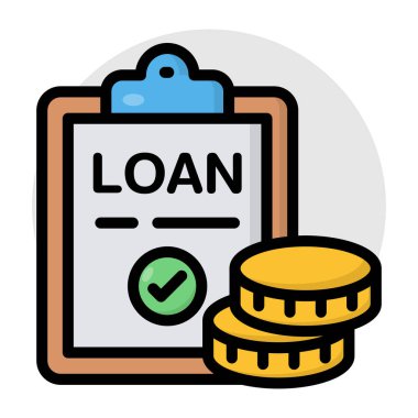 Kredi kağıdının yaratıcı tasarım simgesi 