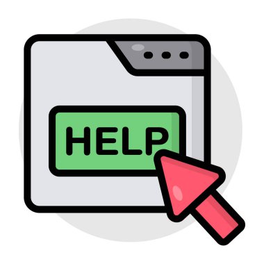 Web yardımının moda tasarım simgesi