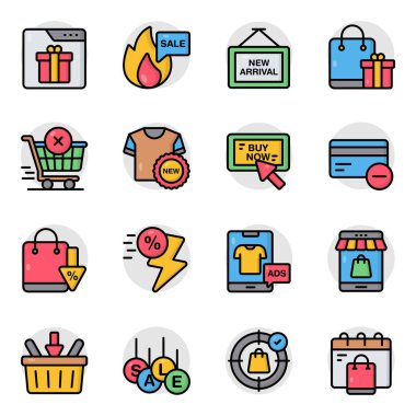 Satın Al Düz Simgeleri