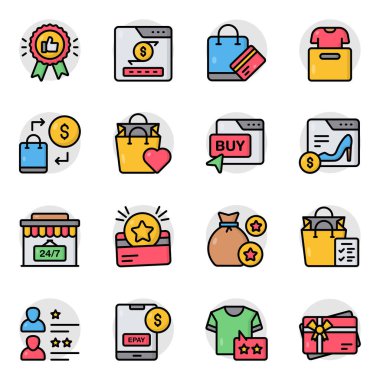 Harcanan Düz Simgelerin Kümesi