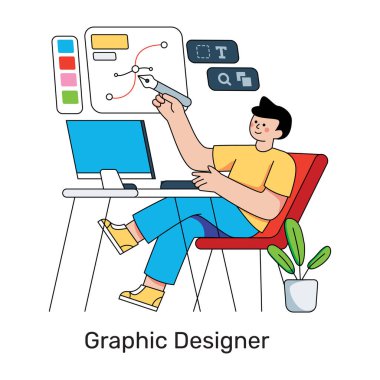 Grafik tasarımcısının düzenlenebilir tasarımı 