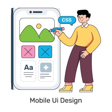 Mobil ui tasarımının benzersiz tasarımı