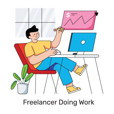 Serbest Çalışan 'ın güzel bir tasarımı. 