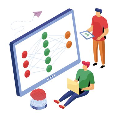 Kimyasal yapı, ağ örgüsünün vektör tasarımı 