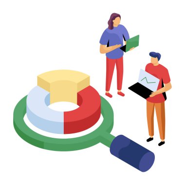 Veri analizinin mükemmel tasarım çizimi 