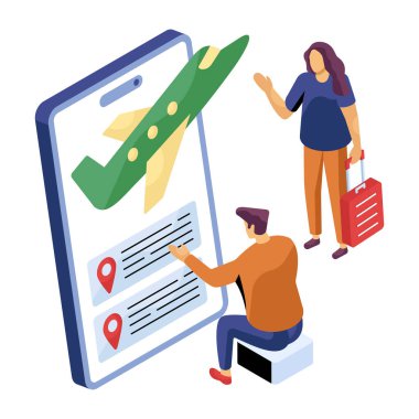 Mobil uçuşun güzel bir tasarımı. 