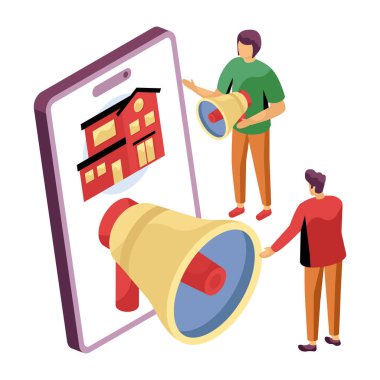 Mülk tanıtımının yaratıcı tasarımı