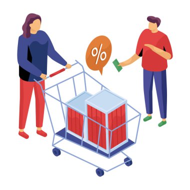 Mülkiyet indiriminin yaratıcı tasarım illüstrasyonu 