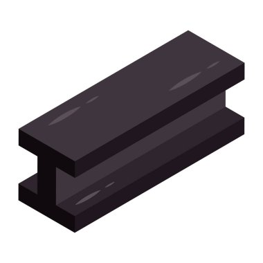 Benzersiz bir kiriş dizayn simgesi 