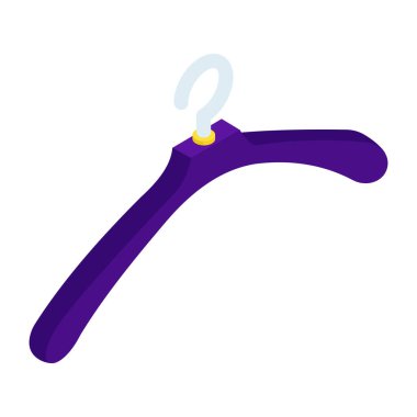 Askıların modern tasarım simgesi 