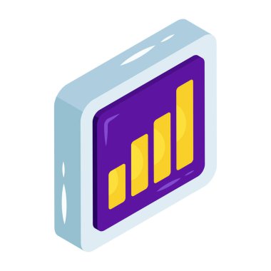 Sinyal çubuklarının düzenlenebilir tasarım simgesi