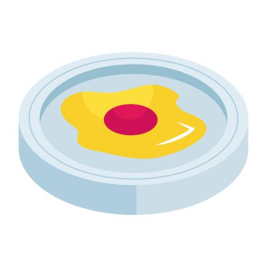 İzometrik tasarım simgesi.