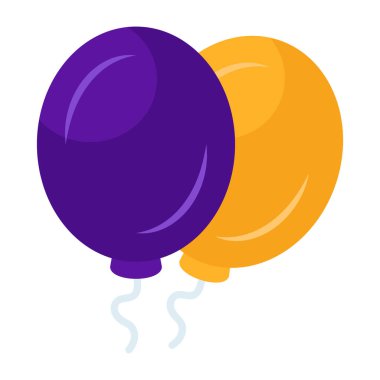 Balon simgesi, dekoratif aksesuar