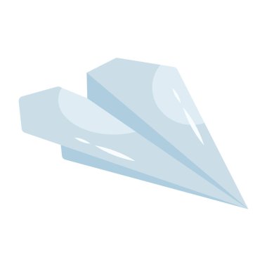 Kağıt düzlemin düzenlenebilir tasarım simgesi