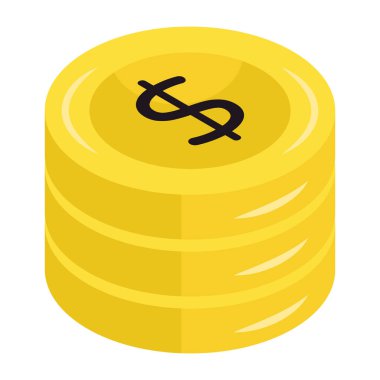 Dolar paralarından oluşan birinci sınıf bir tasarım simgesi