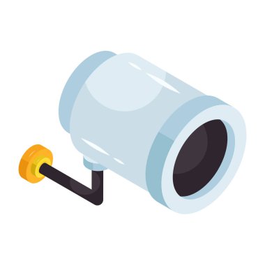 A perfect design icon of cctv camera 