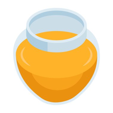 Perfect design icon of honey jar