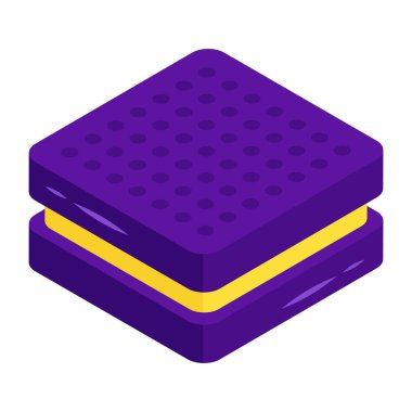 Kurgulanabilir bir bisküvi tasarım simgesi