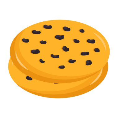 Kurgulanabilir bir bisküvi tasarım simgesi