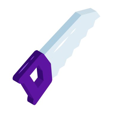 Testere için düzenlenebilir tasarım simgesi