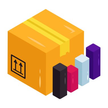 Lojistik analizlerin premium indirme simgesi 