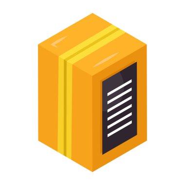 Düzenlenebilir bir karton tasarım simgesi