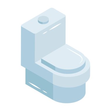 An icon design of commode
