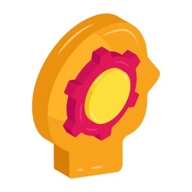 Beyin gelişiminin simge tasarımı