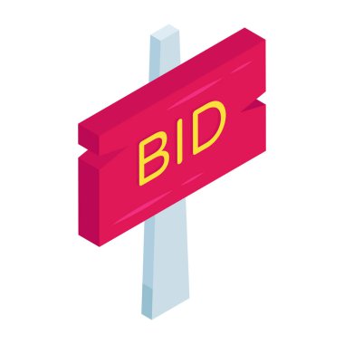 Teklif panosunun premimium indirme simgesi