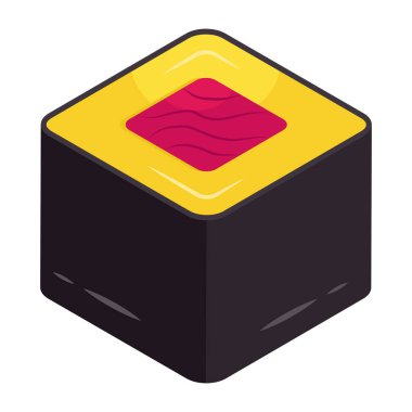 Suşinin yaratıcı tasarım simgesi 