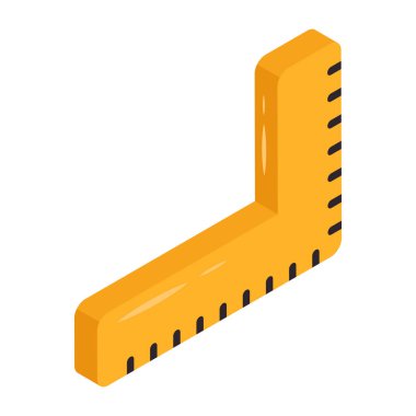 Ölçek için mükemmel tasarım simgesi 