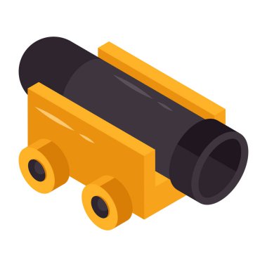 Topun mükemmel dizayn simgesi 