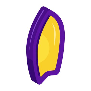 Macera tahtası simgesi, sörf tahtasının moda tasarımı