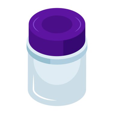 Uyuşturucu şişesinin eşsiz bir tasarım simgesi.