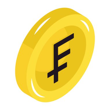 İsviçre frangının bir simge tasarımı