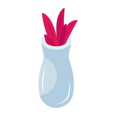 Çiçek vazosunun moda tasarım simgesi