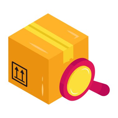 Arama paketinin düzenlenebilir tasarım simgesi 