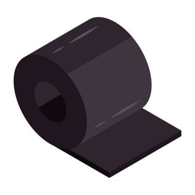 Doku rulosunun mükemmel tasarım simgesi