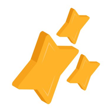 Parlayan yıldızların premium indirme simgesi