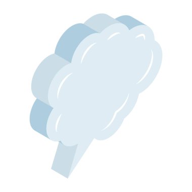 Sohbet balonunun mükemmel tasarım simgesi 