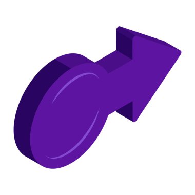 İleri okun modern biçim simgesi